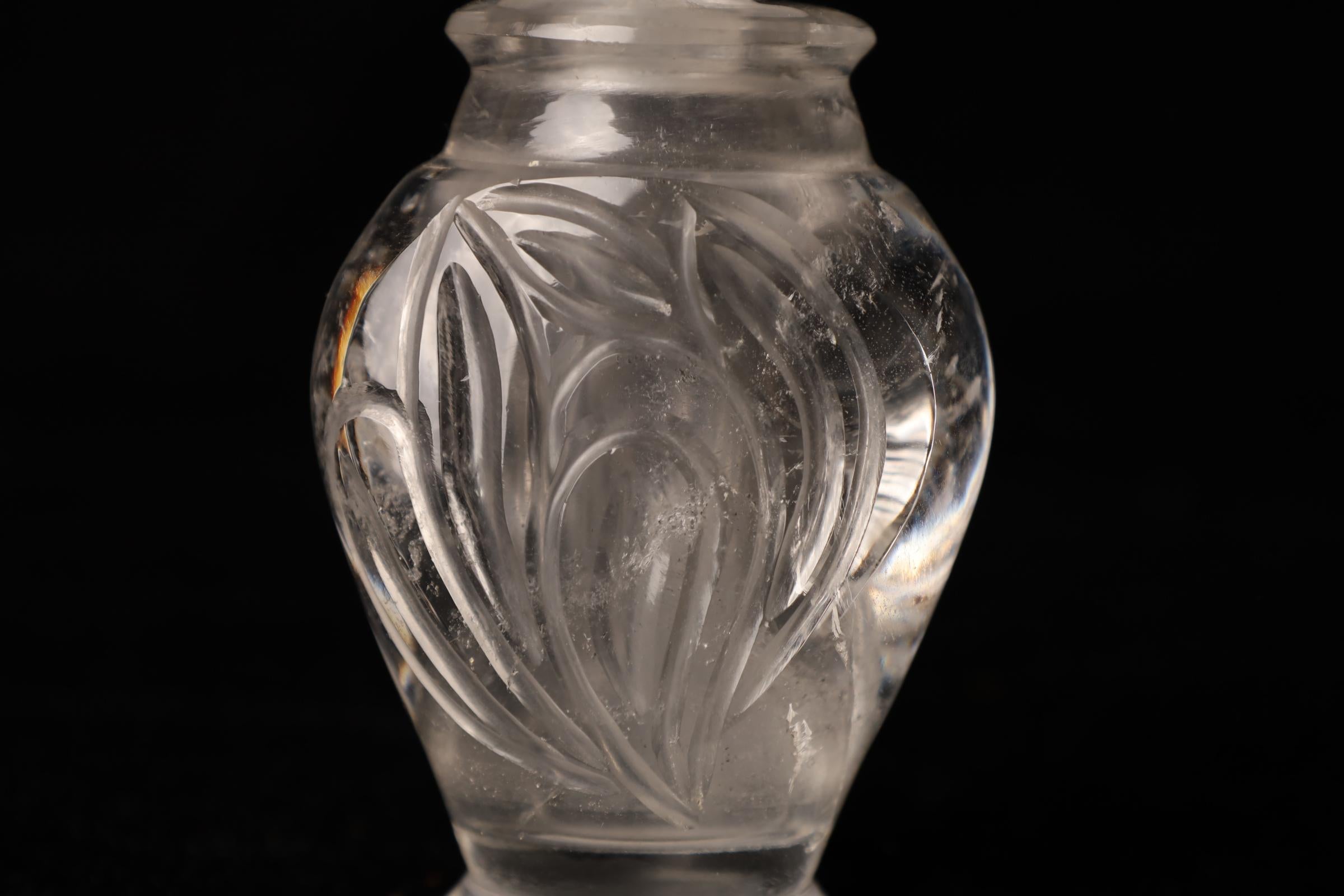 Tarros de cristal hechos a mano - set de cuatro en venta 4