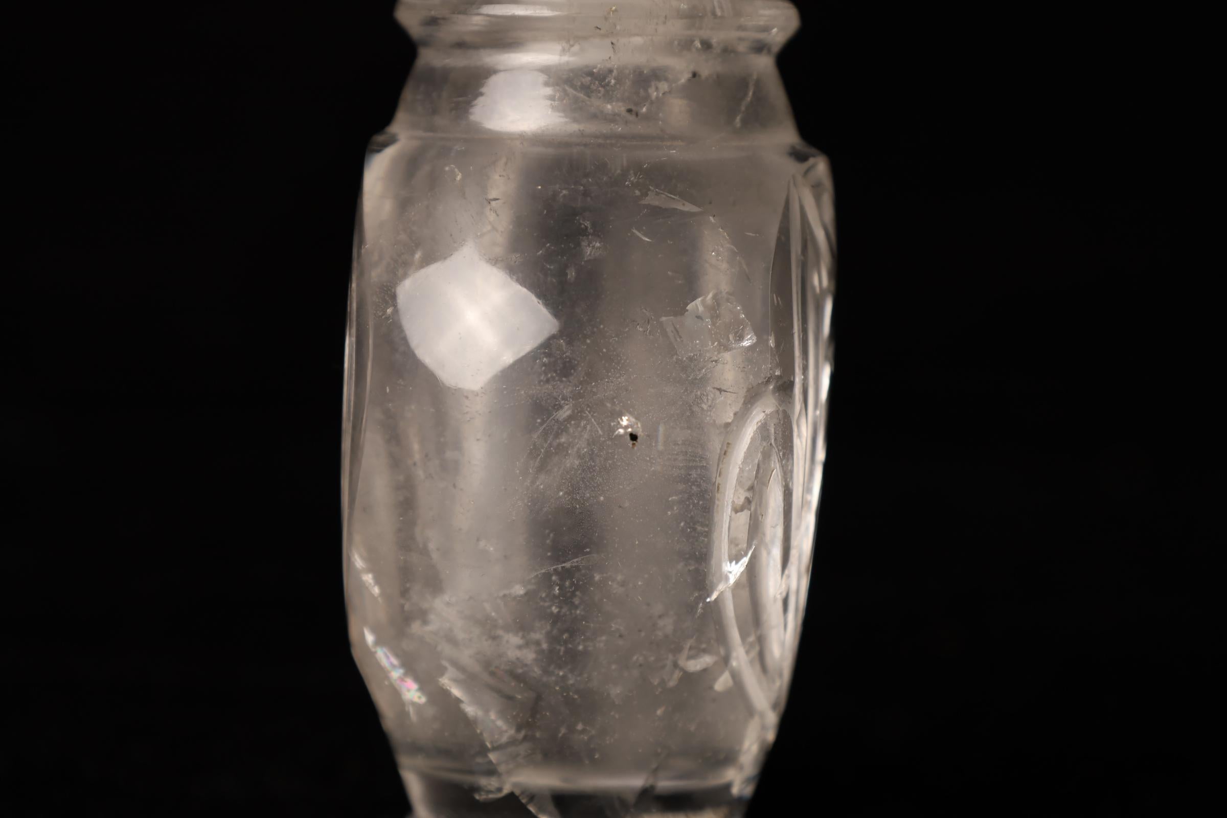 Tarros de cristal hechos a mano - set de cuatro en venta 5