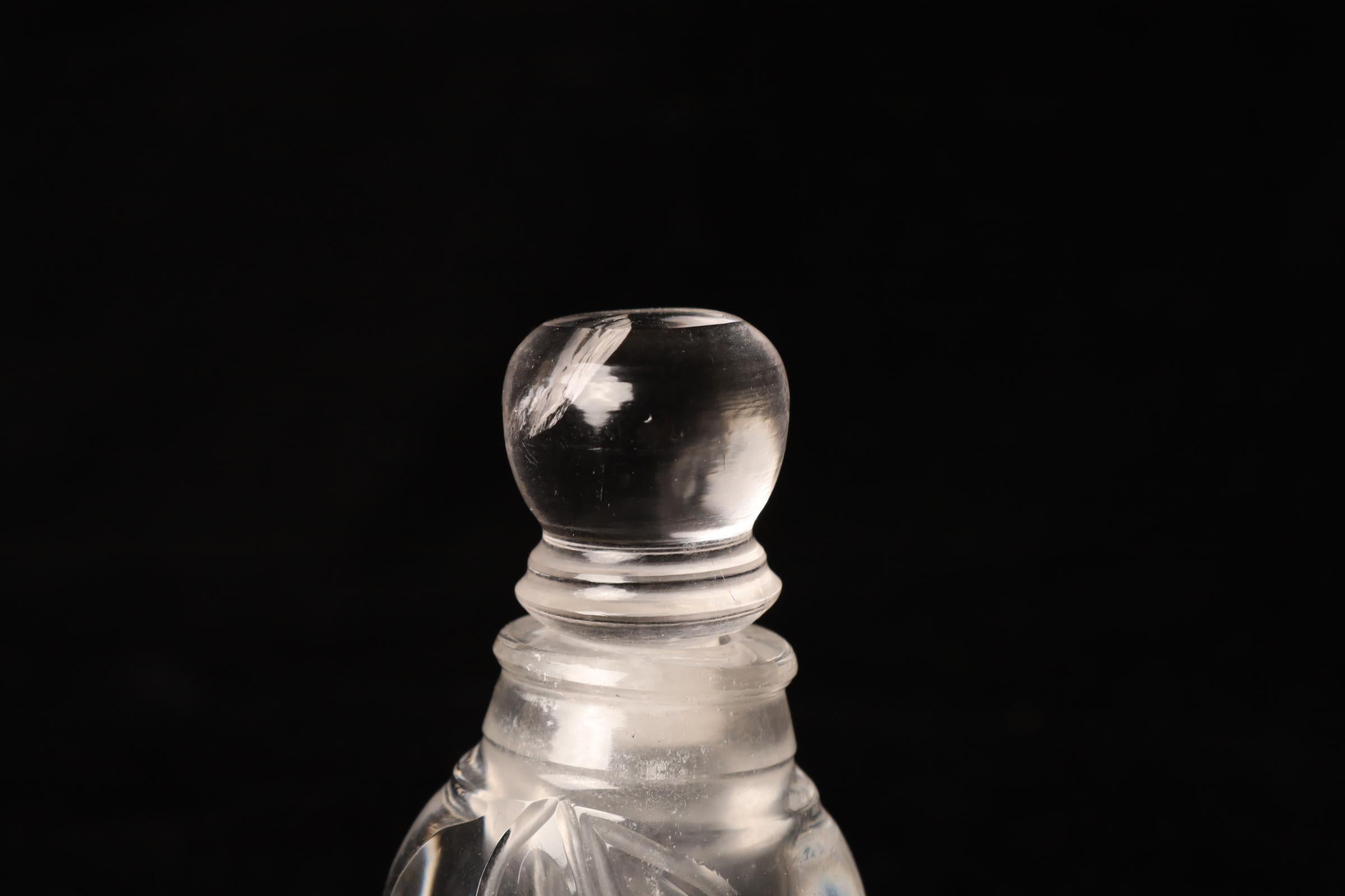 Tarros de cristal hechos a mano - set de cuatro Cristal de roca en venta