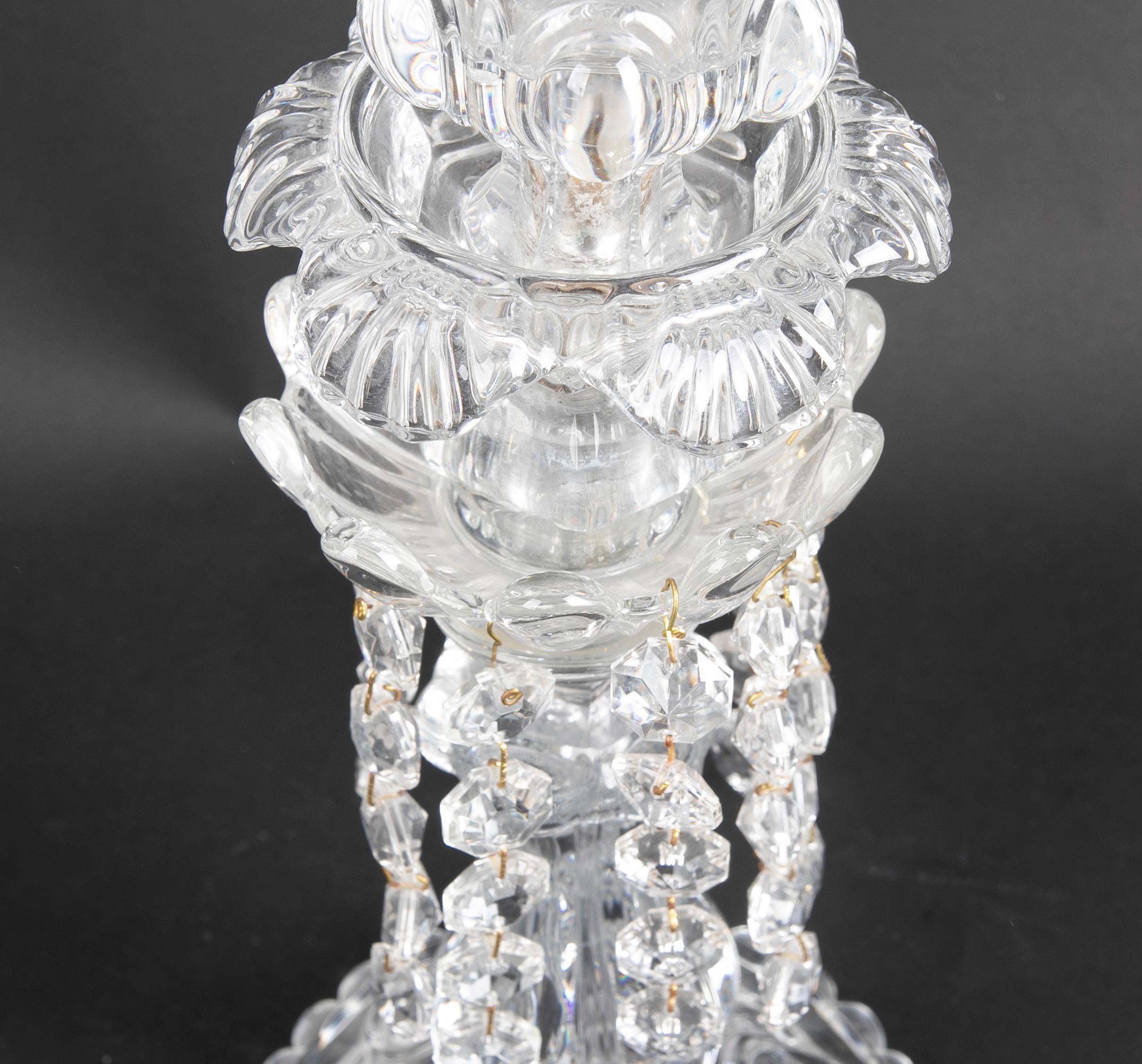 Handmade Crystal Table Candleholder 7