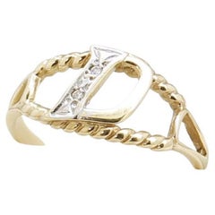 Handmade D-Ring "D" Letter Ring