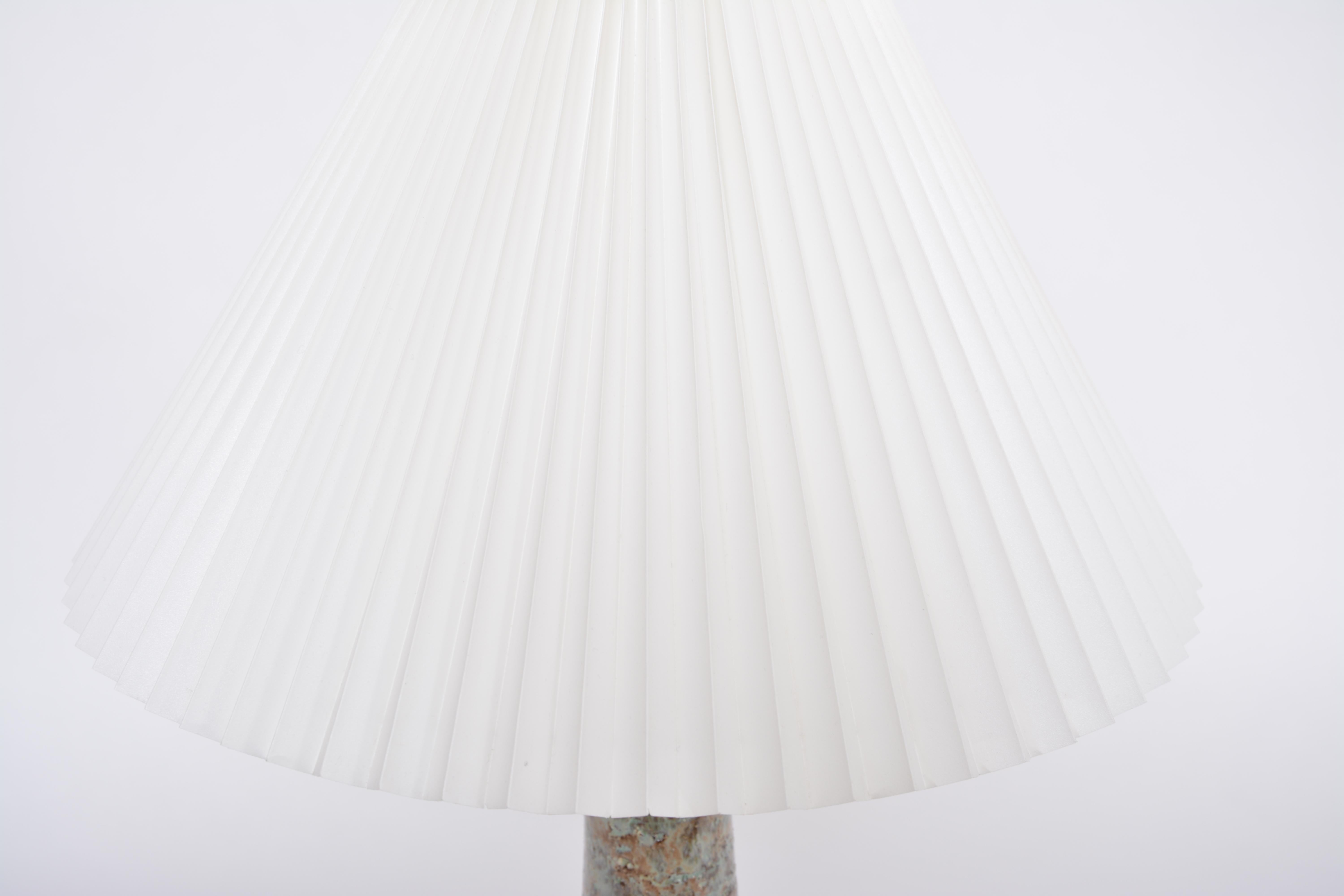Handmade Danish Mid-Century Modern Ceramic Table Lamp by Løvemose Keramik For Sale 3