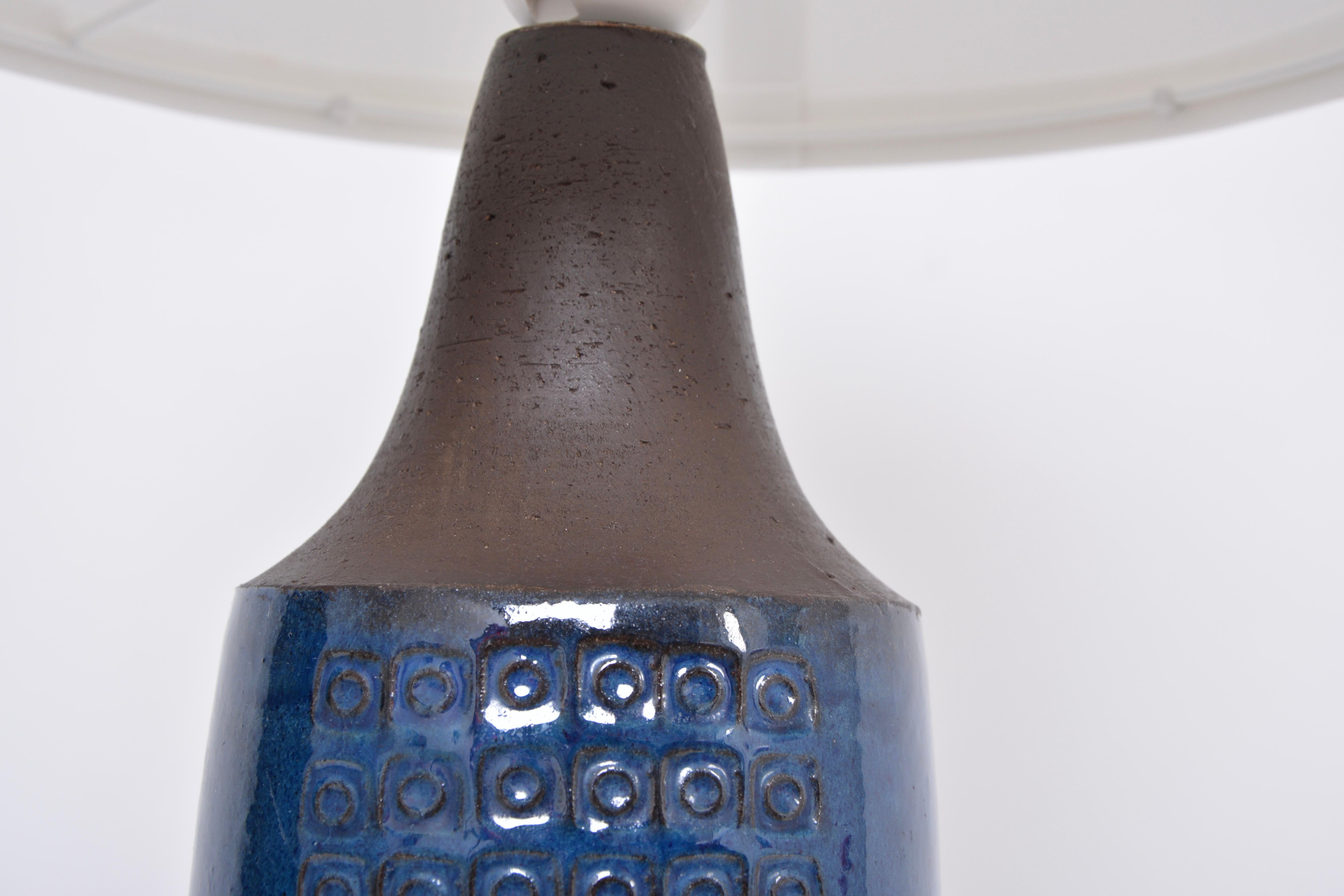 20th Century Handmade Danish Mid-Century Modern Ceramic Table Lamp by Nysted Keramik