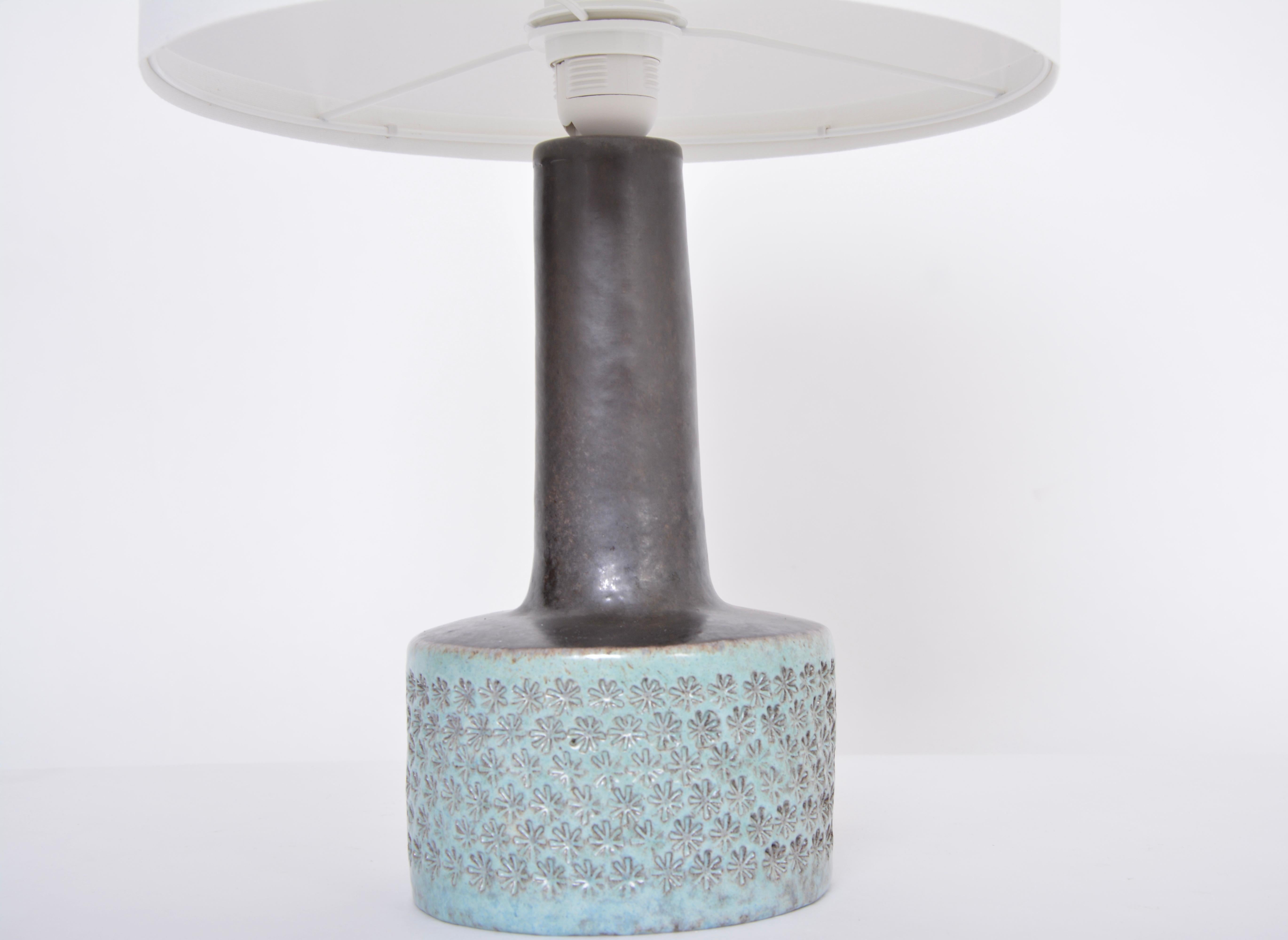 Handmade Danish Mid-Century Modern Ceramic Table Lamp For Sale 1