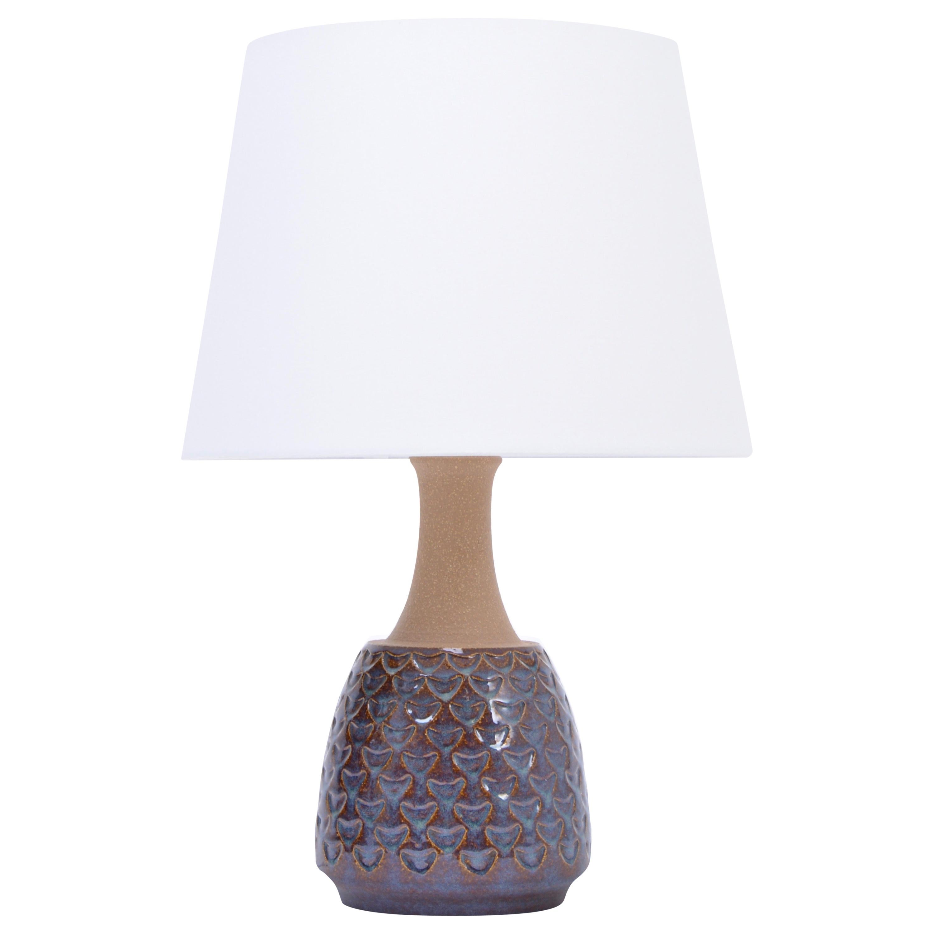 Lampada in gres danese del Mid-Century Modern fatta a mano da Soholm