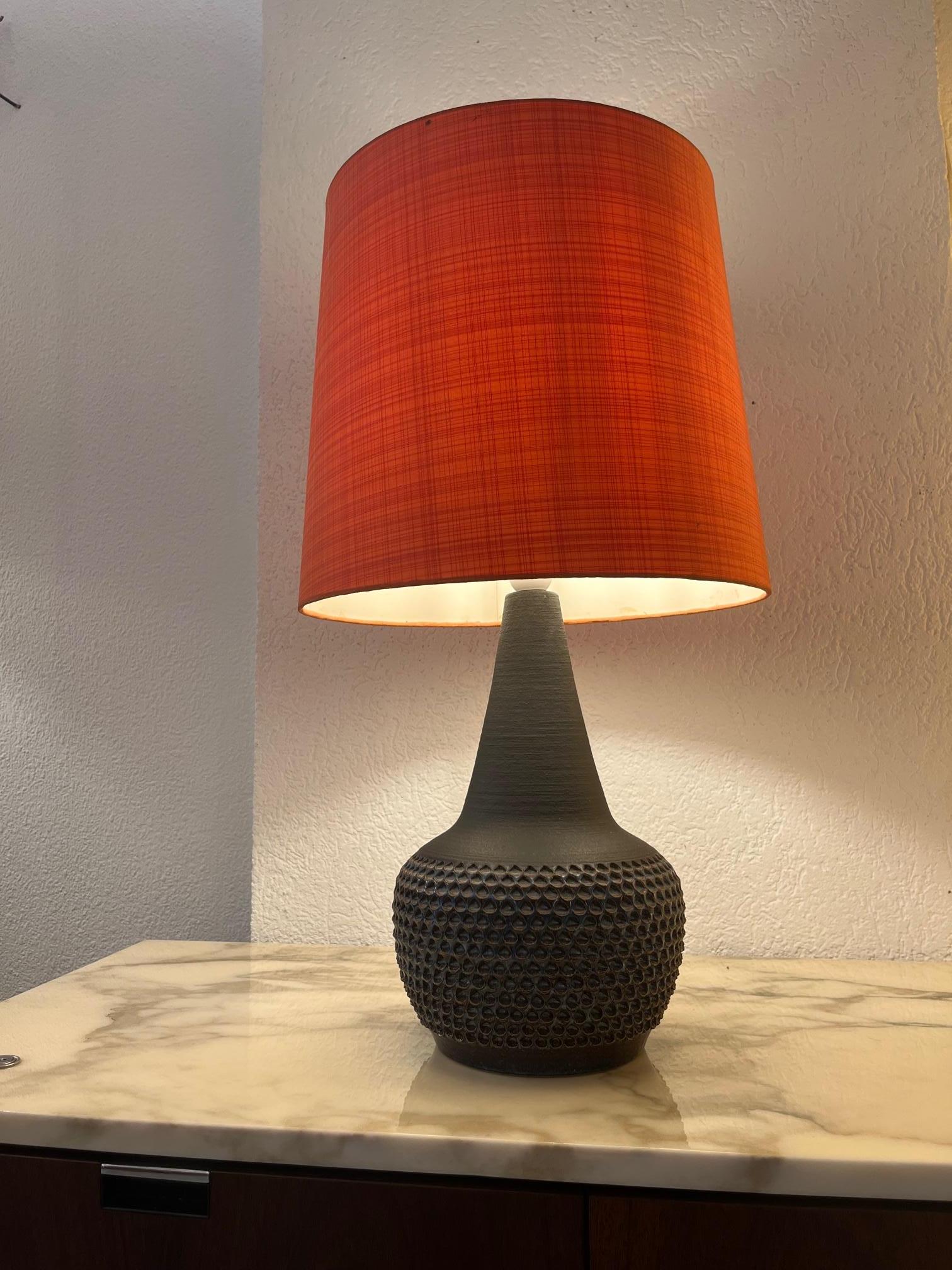 Handmade Danish Mid-Century Stoneware Table Lamp by Einar Johansen for Soholm For Sale 3