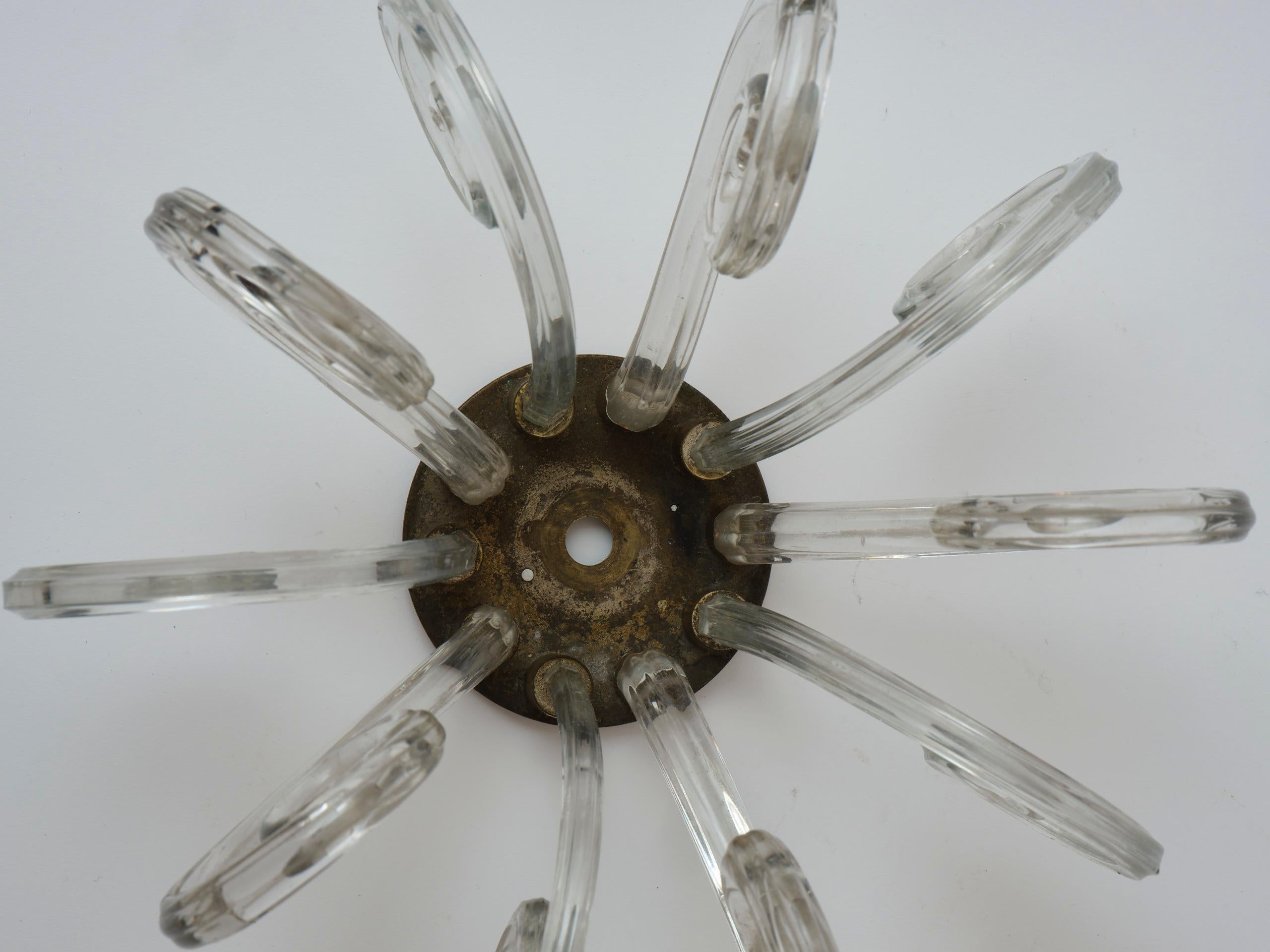 Metal Handmade Decorative Glass Wall Hanging / Decoration For Sale