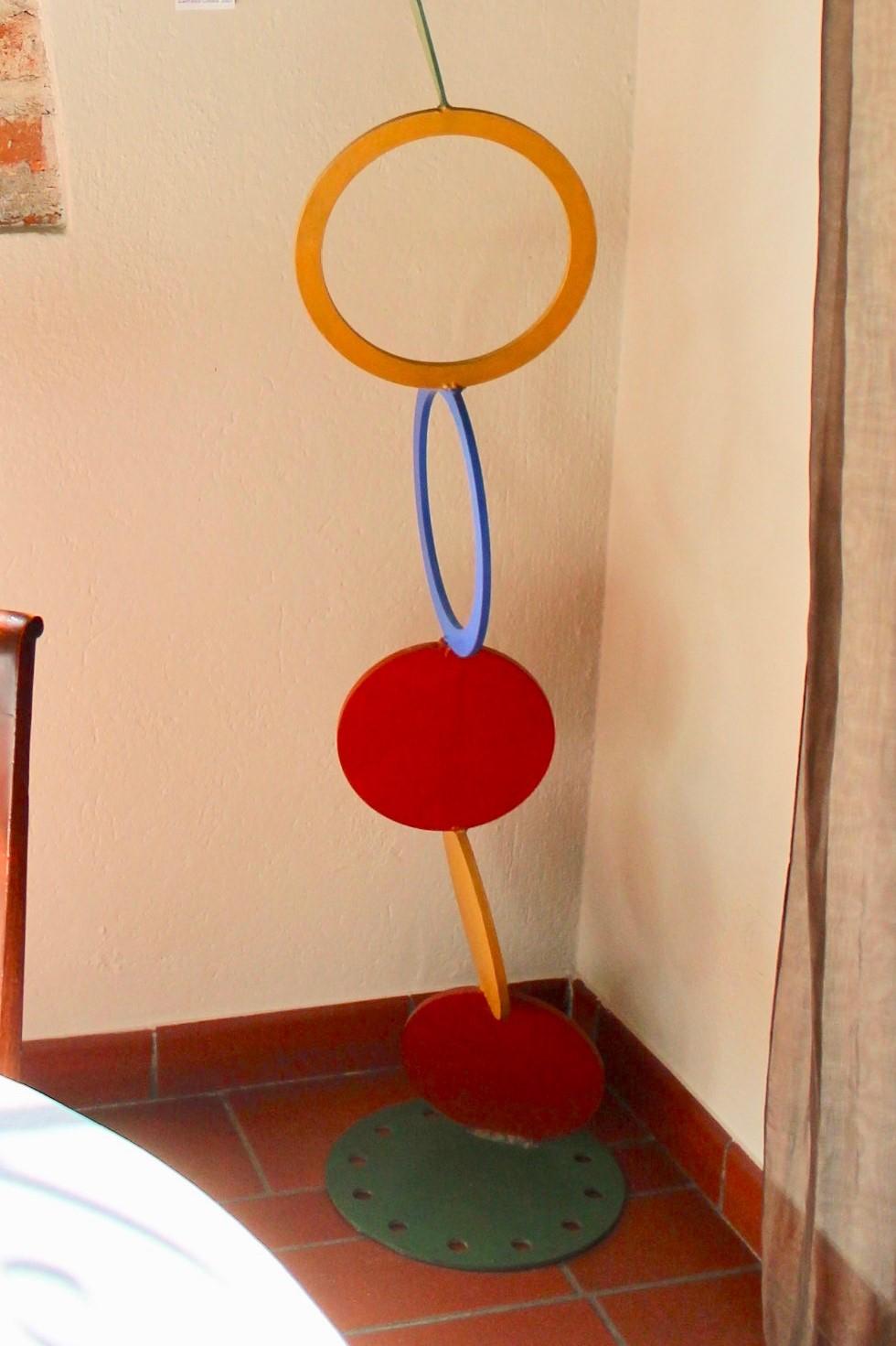 Italian Handmade Dischi Volanti Sculpture by Le Meduse For Sale