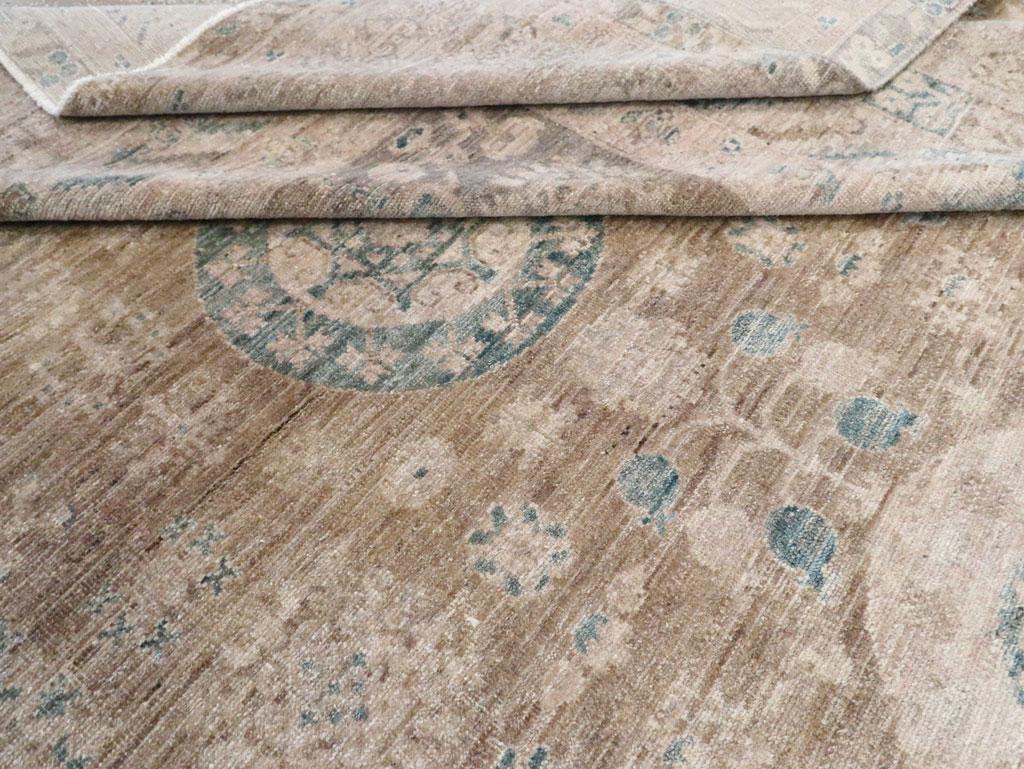 Handmade East Turkestan Khotan Room Size Carpet 2
