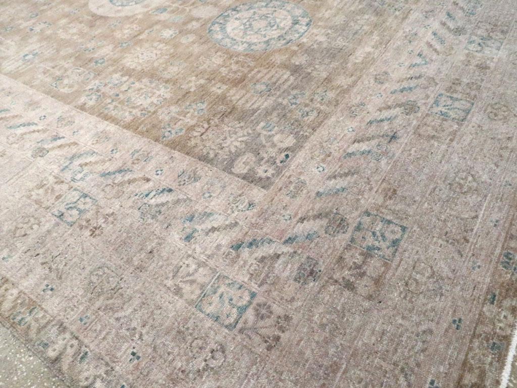 Handmade East Turkestan Khotan Room Size Carpet 1