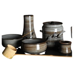 Handgefertigte Tee-Zeremonienwerkzeuge aus „Ekaratsu-Tee“ aus Japan