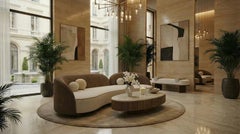 Handmade Ellora Sofa in Plush Upholstery by Nolita Harbour