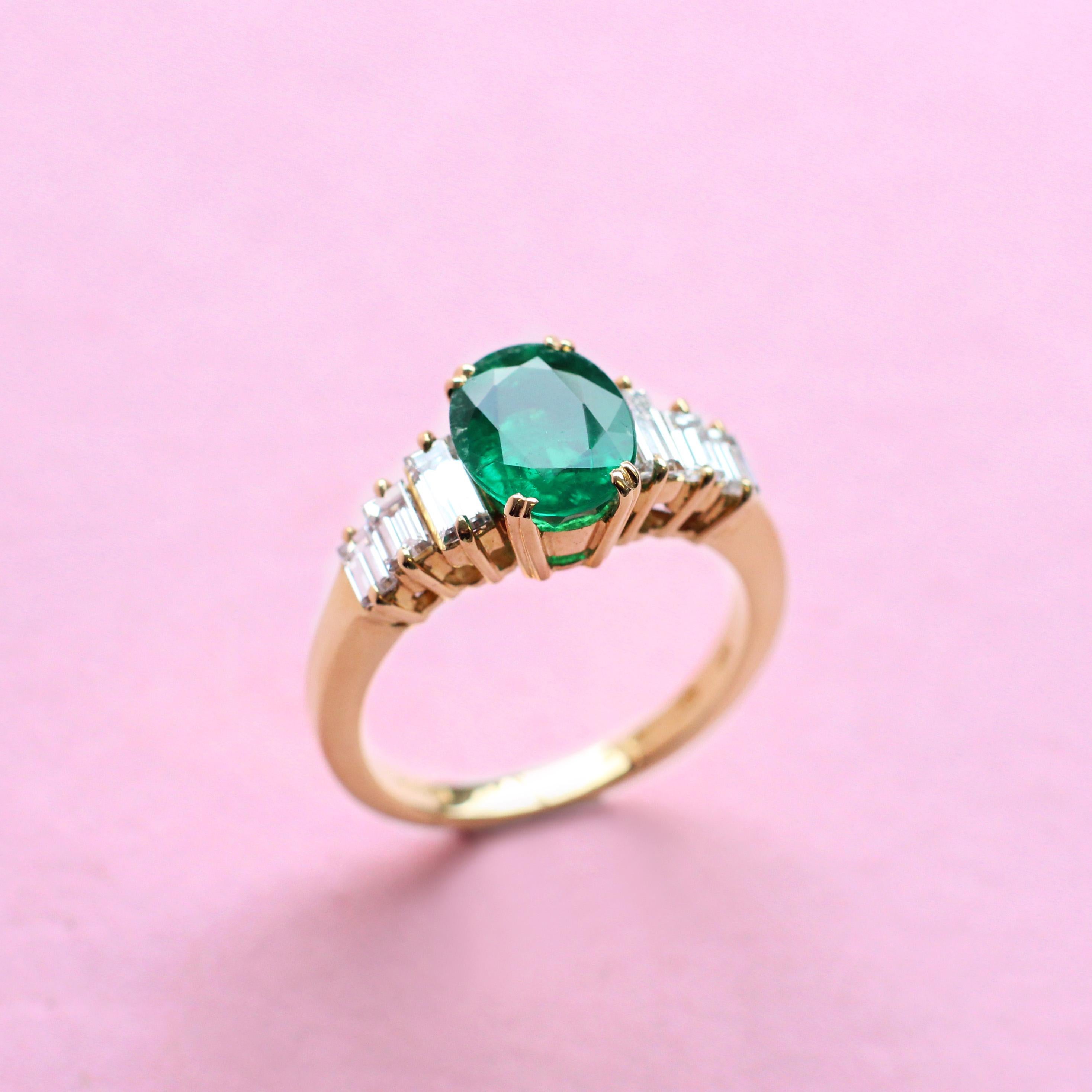handmade emerald rings