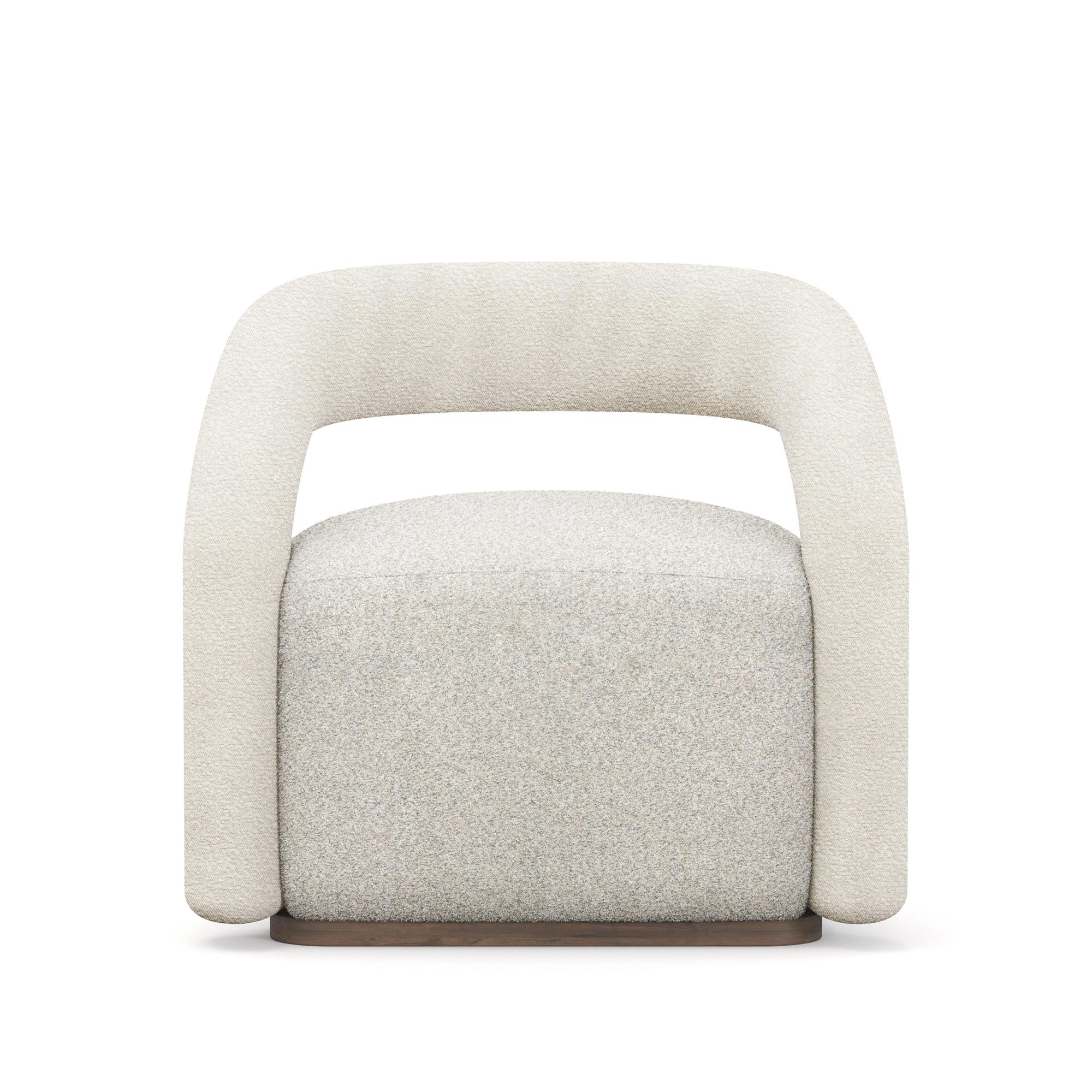 Fauteuil Emma fait à la main avec accoudoirs courbes par Nolita Harbour Neuf - En vente à Carvalhosa, PT