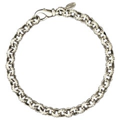 Handmade Engraved Leaf Bracelet