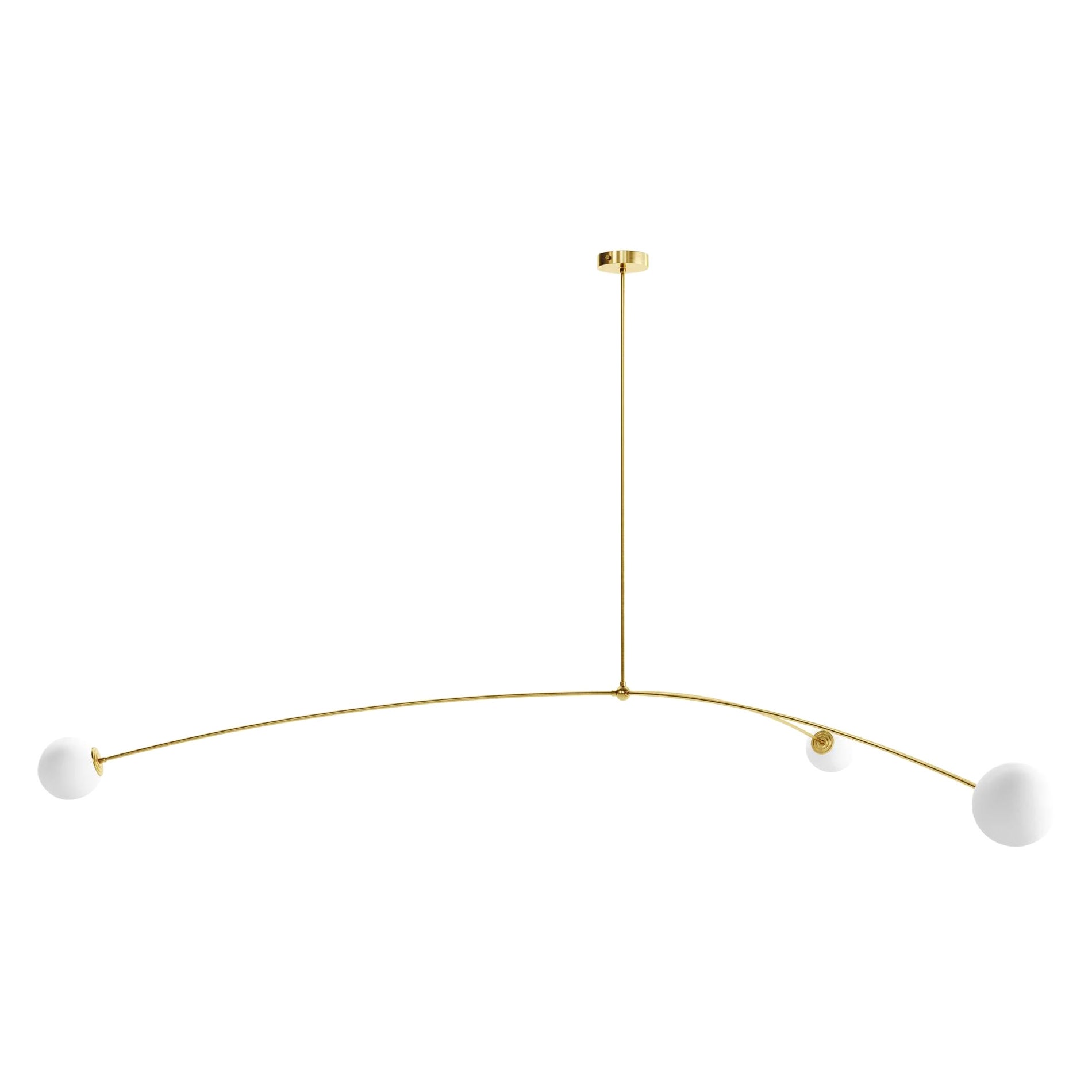 Handmade Eole I Chandelier by Gobo Lights