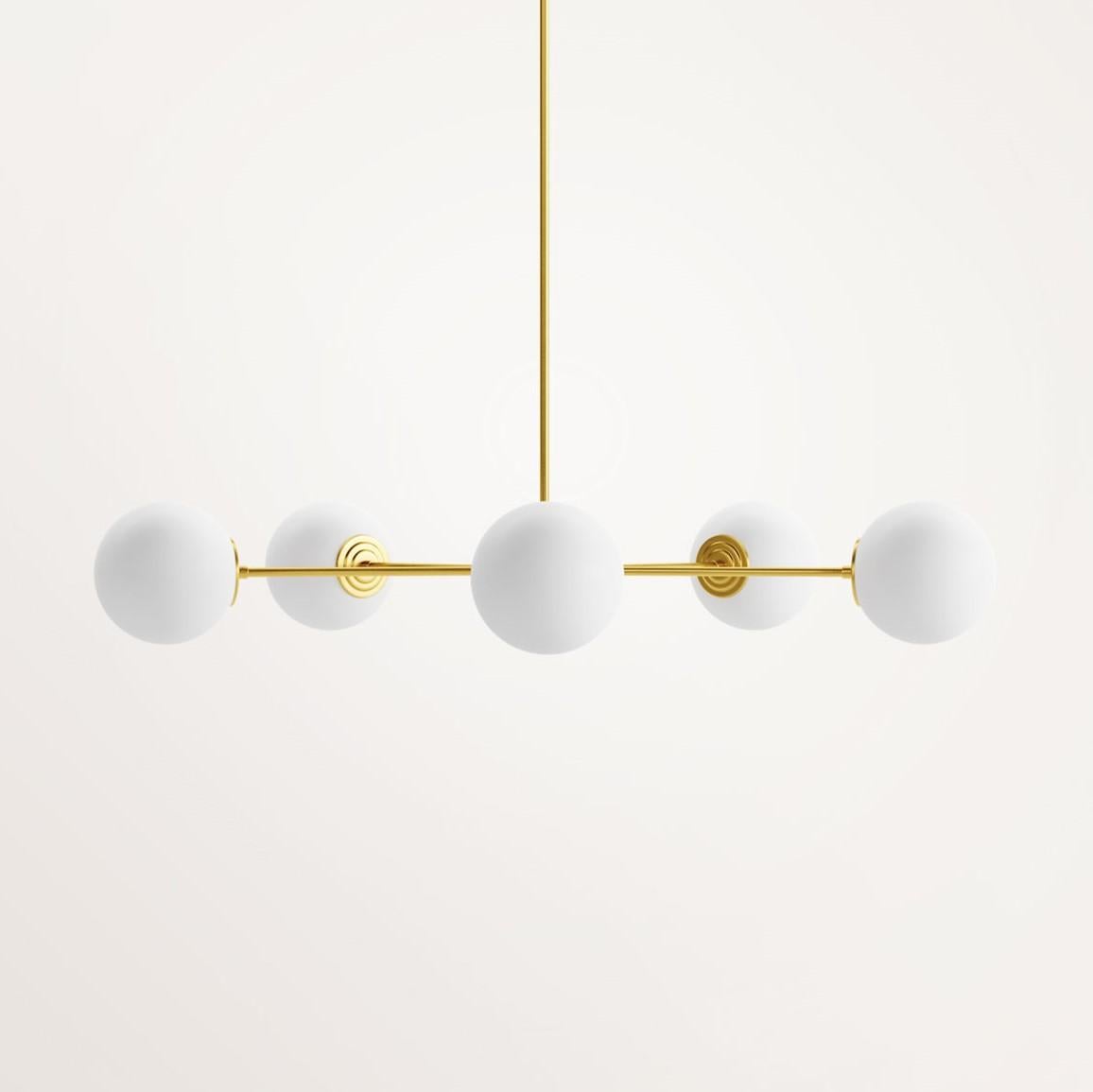 Belga Lampadario Eole II fatto a mano da Gobo Lights in vendita