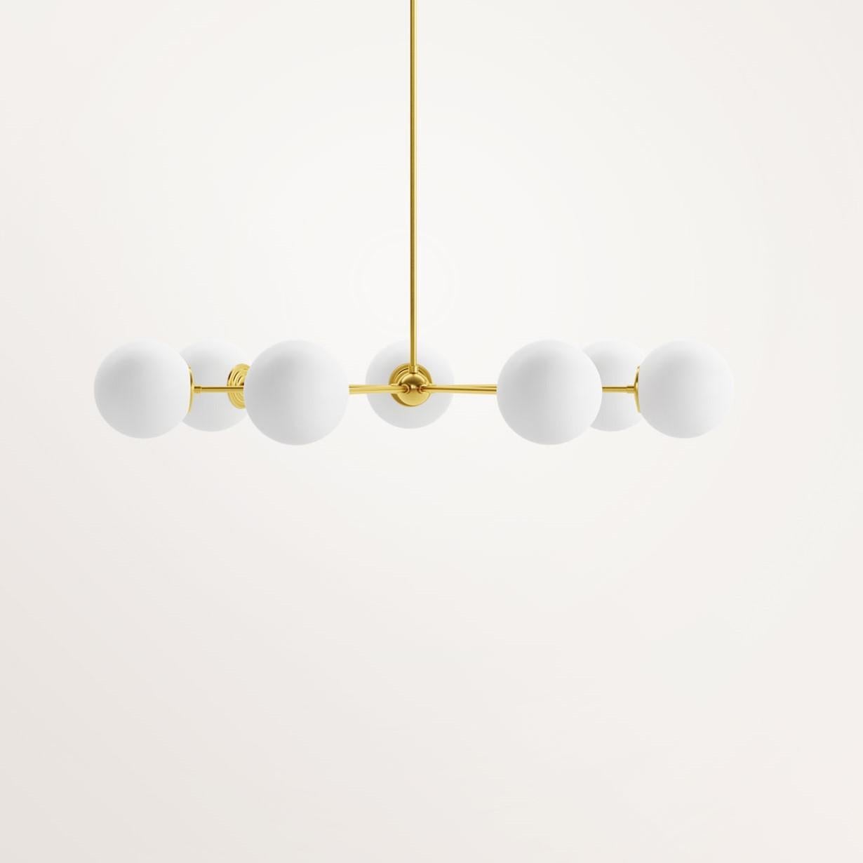 Moderne Lustre Eole III fait à la main par Gobo Lights en vente