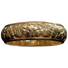 Handmade Fig Leaf Ring Band