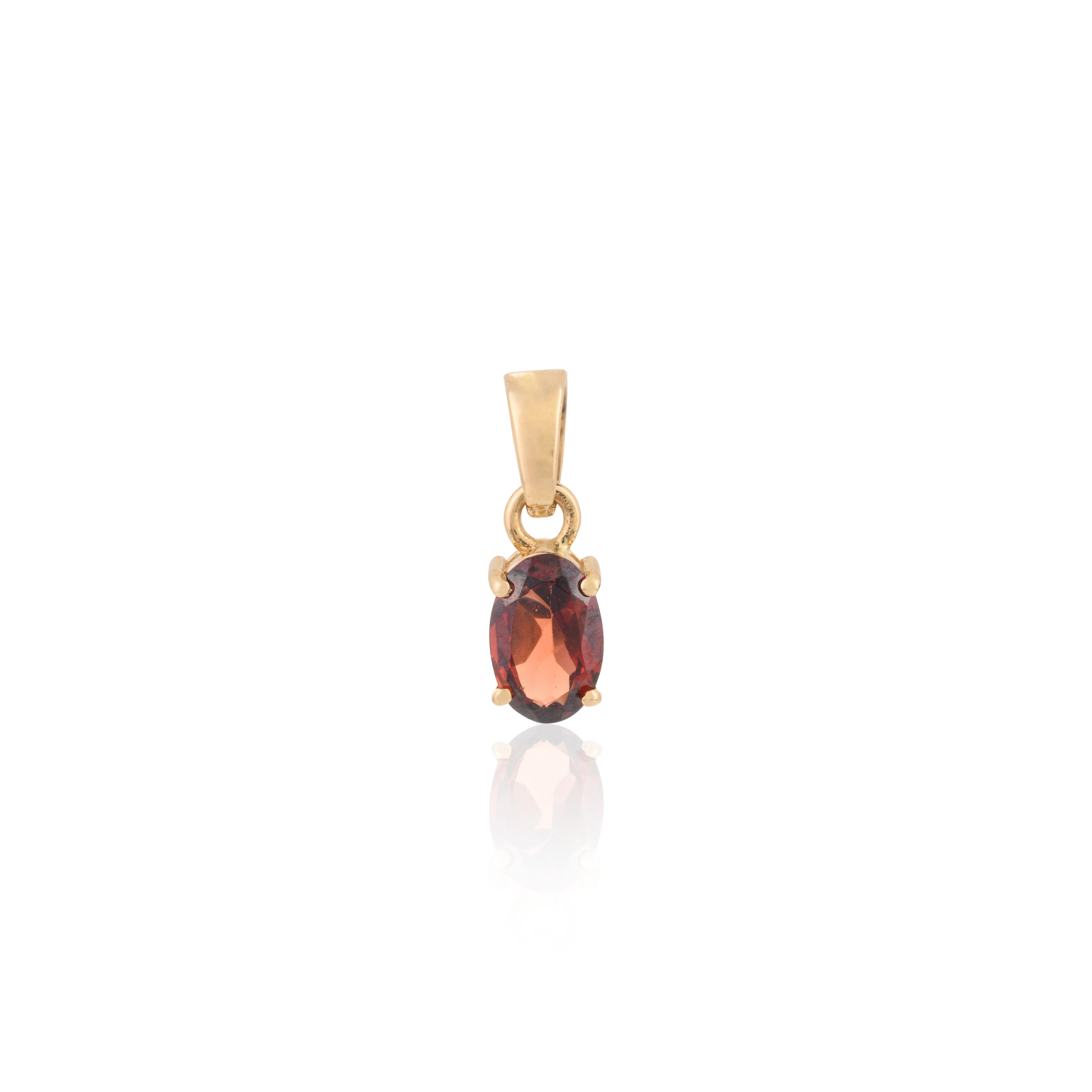 For Sale:  18k Solid Yellow Gold Handmade Garnet Ring, Earrings and Pendant Jewelry Set 15