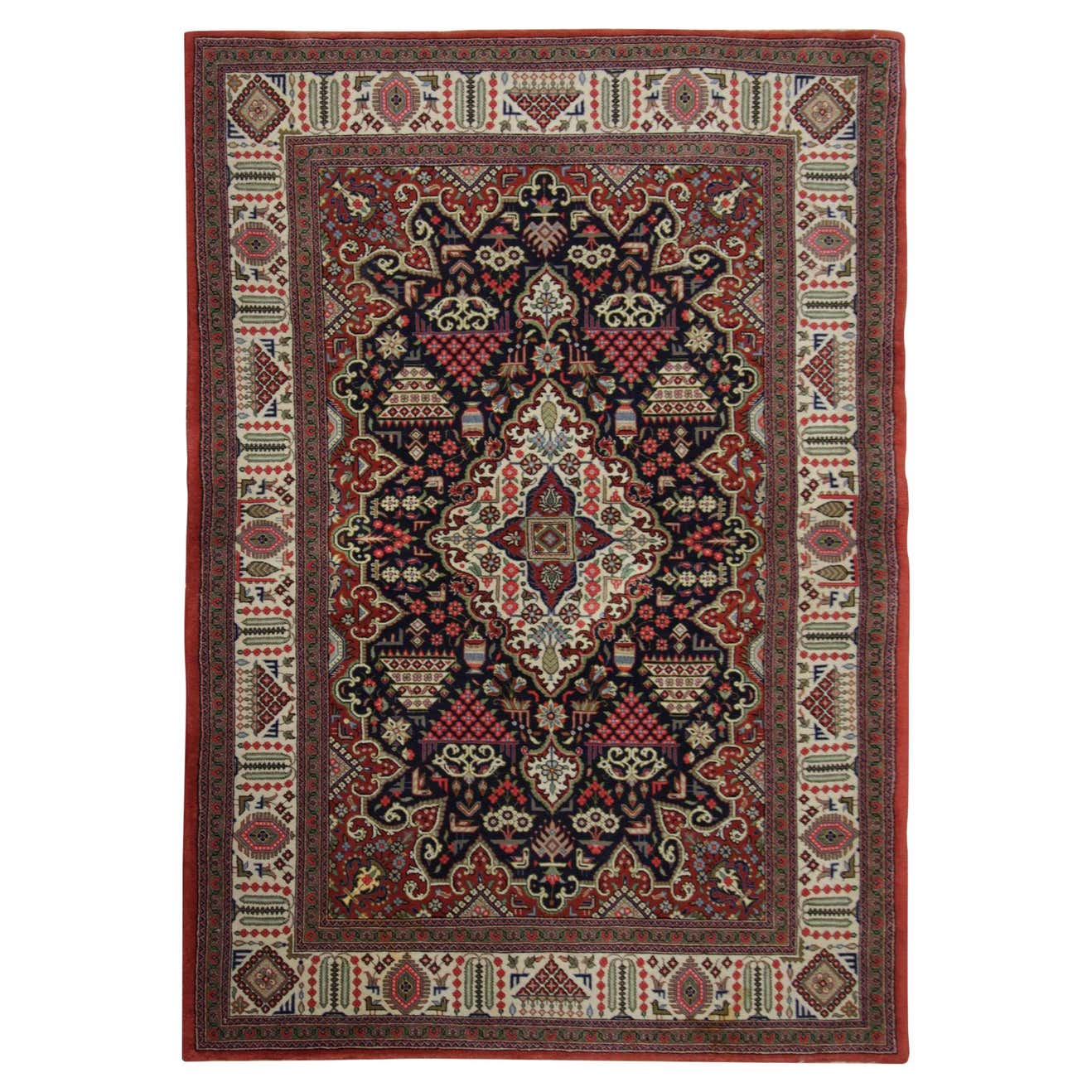 Handmade Geometric Rug Wool Area Rug, Traditional Carpet For Sale at ...