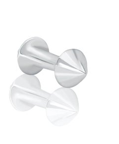 Handmade Geometric Stud Cufflinks in Sterling Silver by Fils Unique