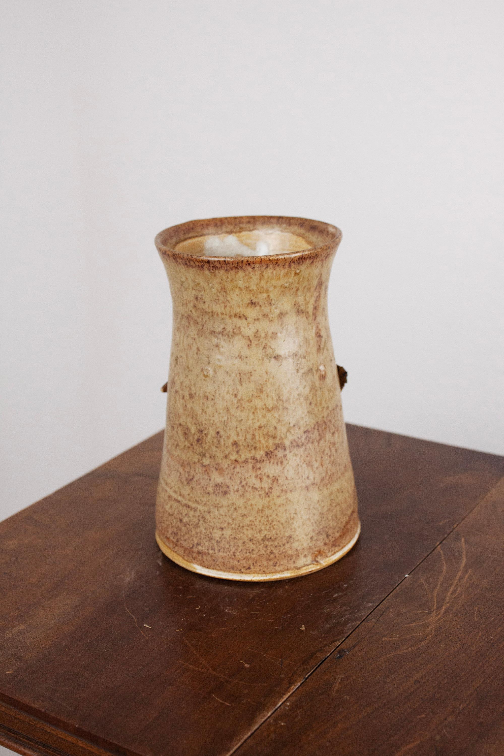 Fatto a mano Vaso in ceramica tedesca fatto a mano in vendita