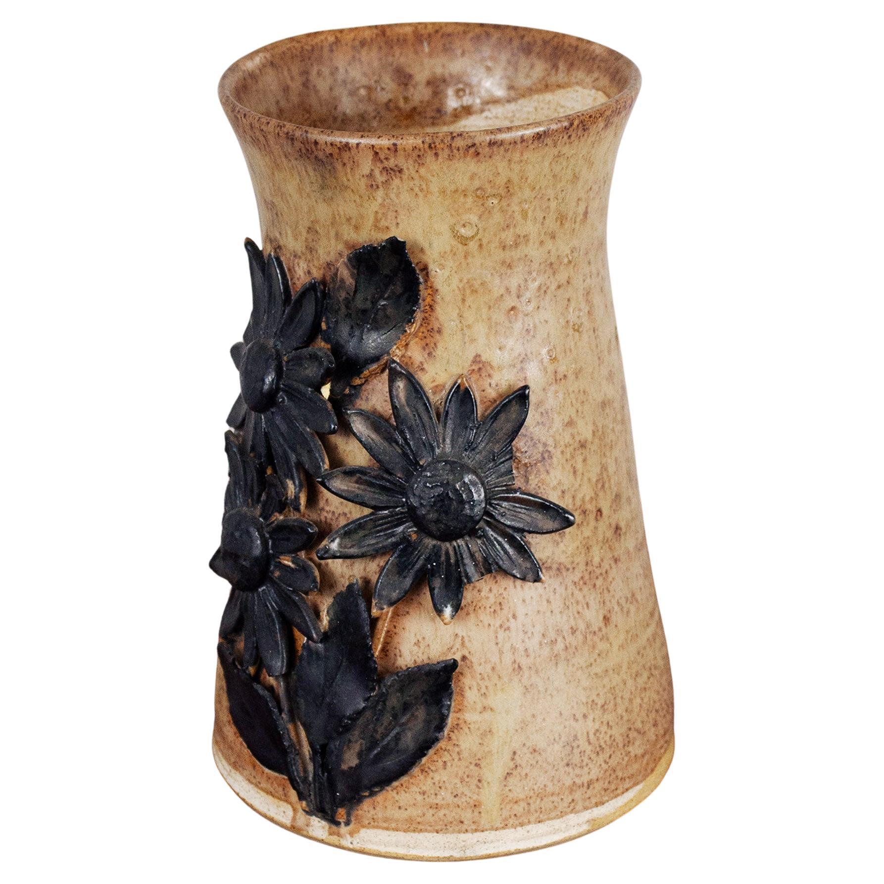 Vaso in ceramica tedesca fatto a mano in vendita