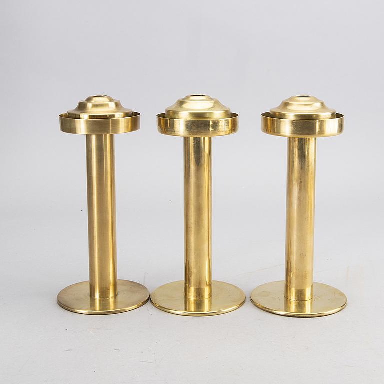 Mid-Century Modern Abat-jour en verre et lanternes à face en laiton faites à la main par Hans-Agne Jakobsson, modèle L102/32 en vente