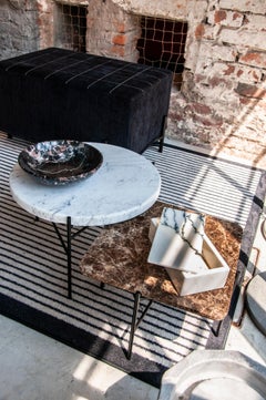 Handmade Glasses Case with Lid in Paonazzo Marble