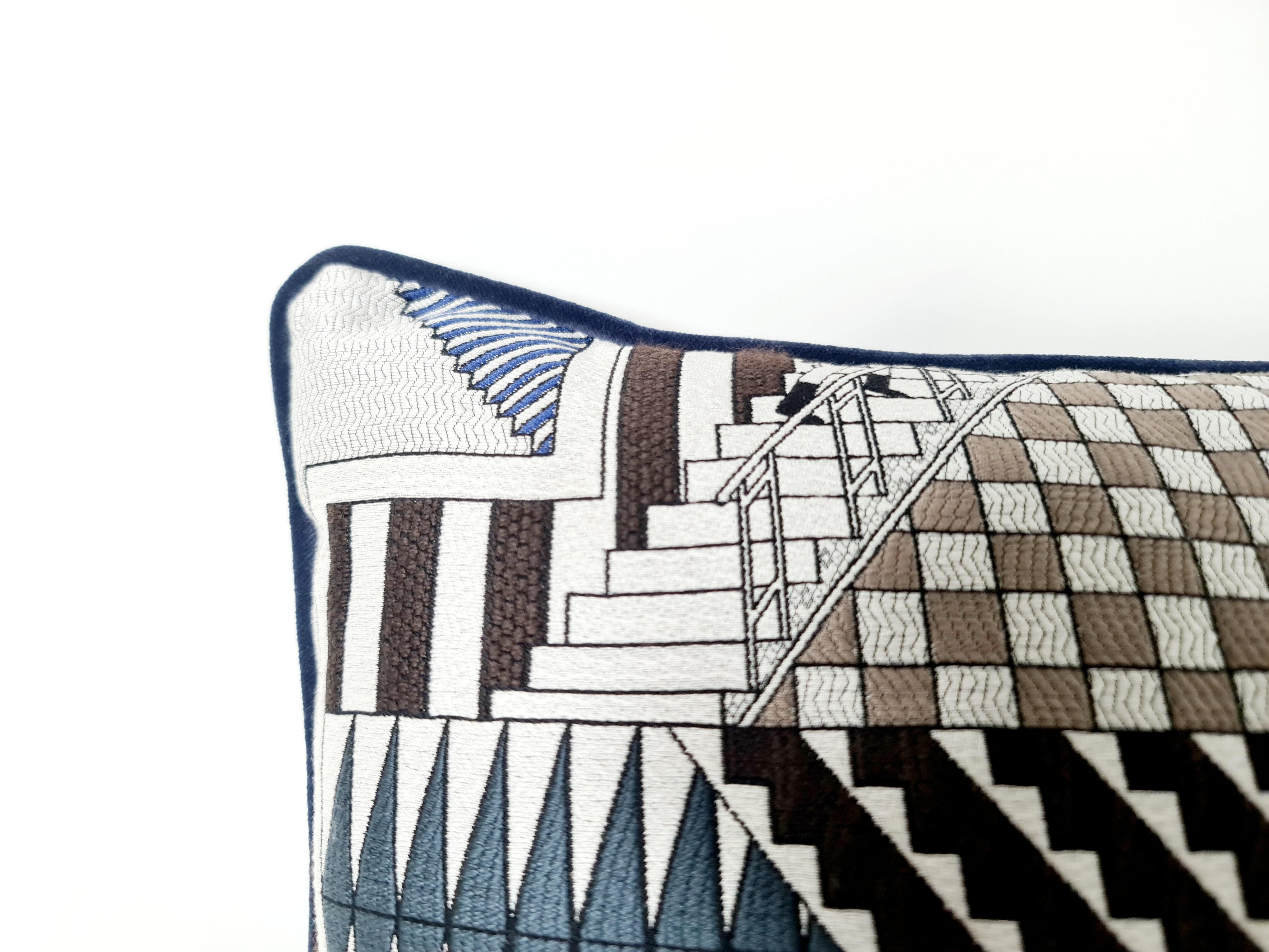 Handmade Hermès Pillow In New Condition In amstelveen, NL