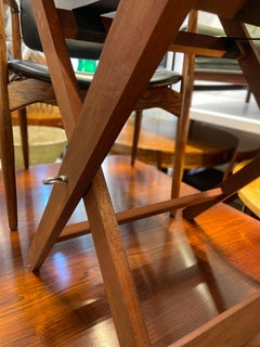 Handmade In The UK Reversible Games Table With Chess & Backgammon