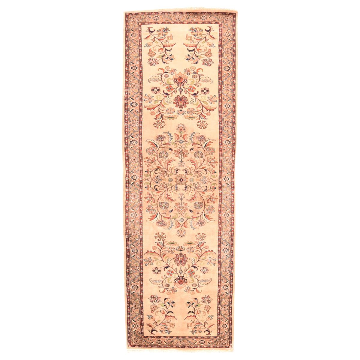 Indian Tabriz Runner 3'2'' x 11'11'' For Sale