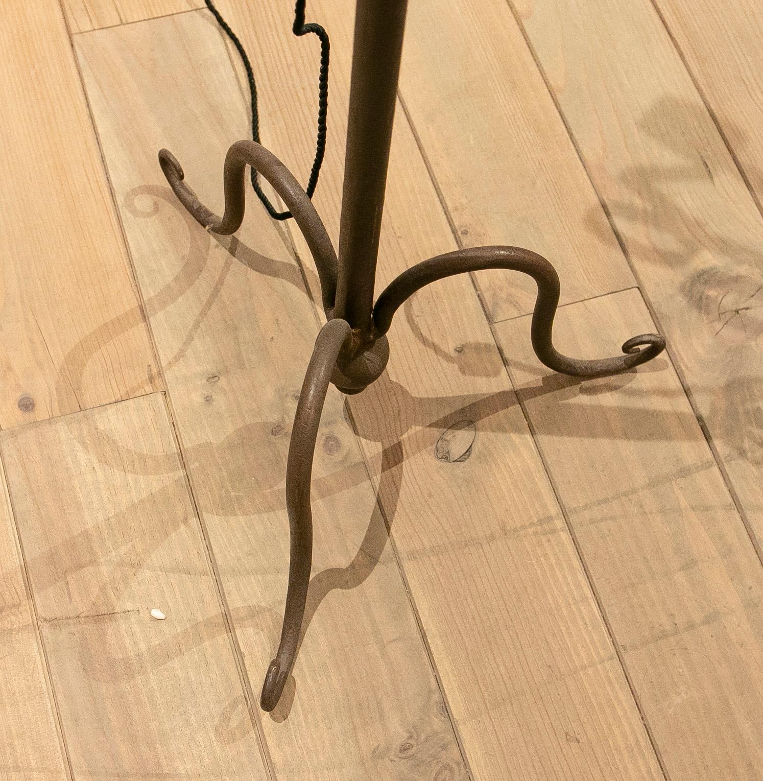 Handmade Iron Floor Lamp For Sale 11