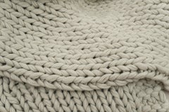 Handmade Italian Cashmere Throw "Lichen"