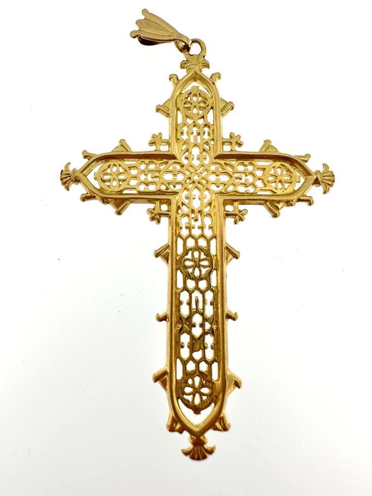 croix d'estaing en or