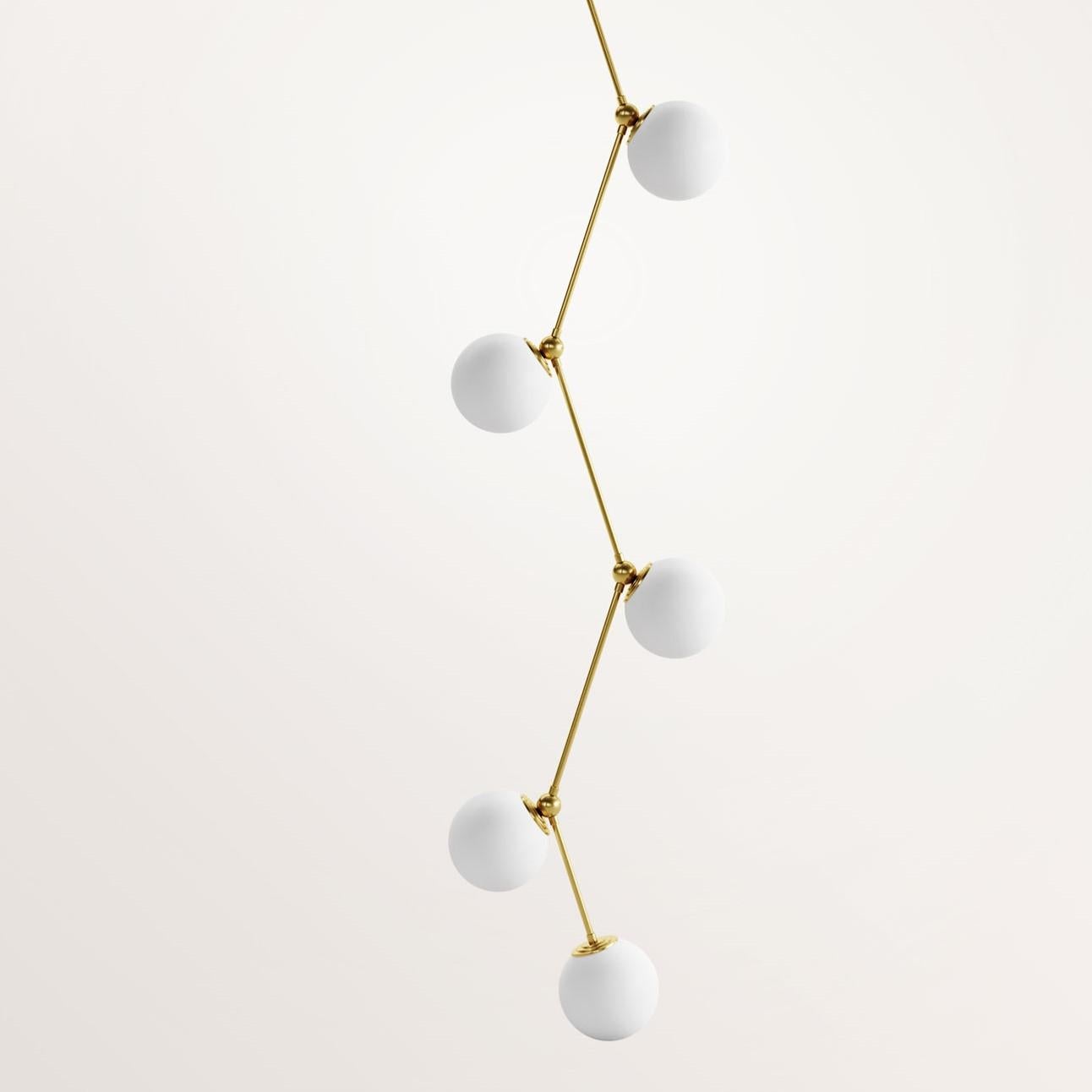 Modern Handmade Jupiter III Chandelier by Gobo Lights