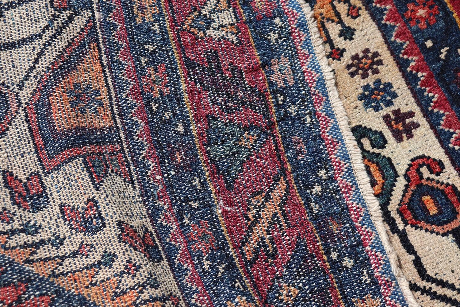 Handgefertigter kaukasischer Teppich, 1930er Jahre (Mitte des 20. Jahrhunderts) im Angebot