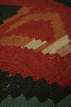 Handmade Kilims Vintage Carpet Floral Moldovan Kilim Rug