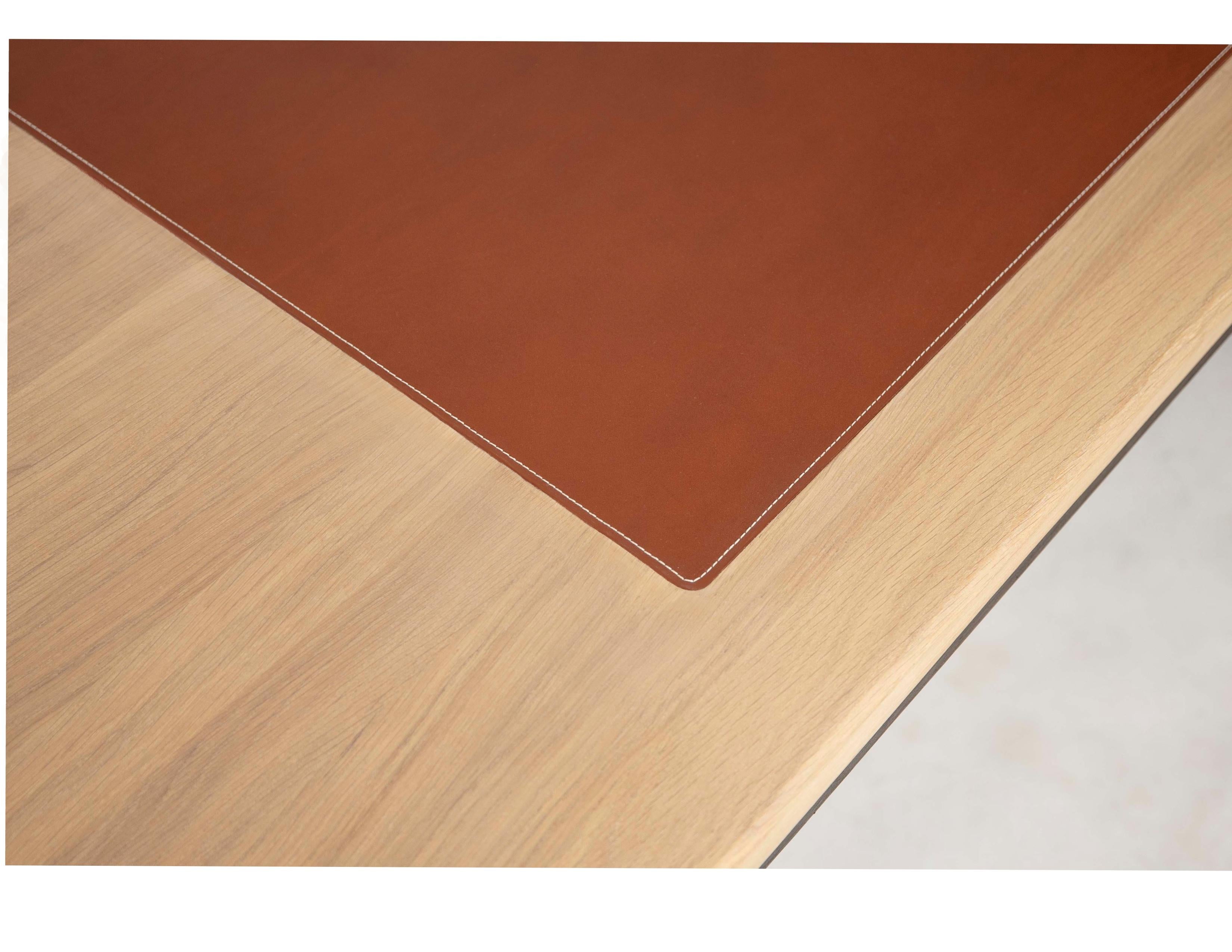 Post-Modern Handmade Large Chanfrein Desk by Hartis
