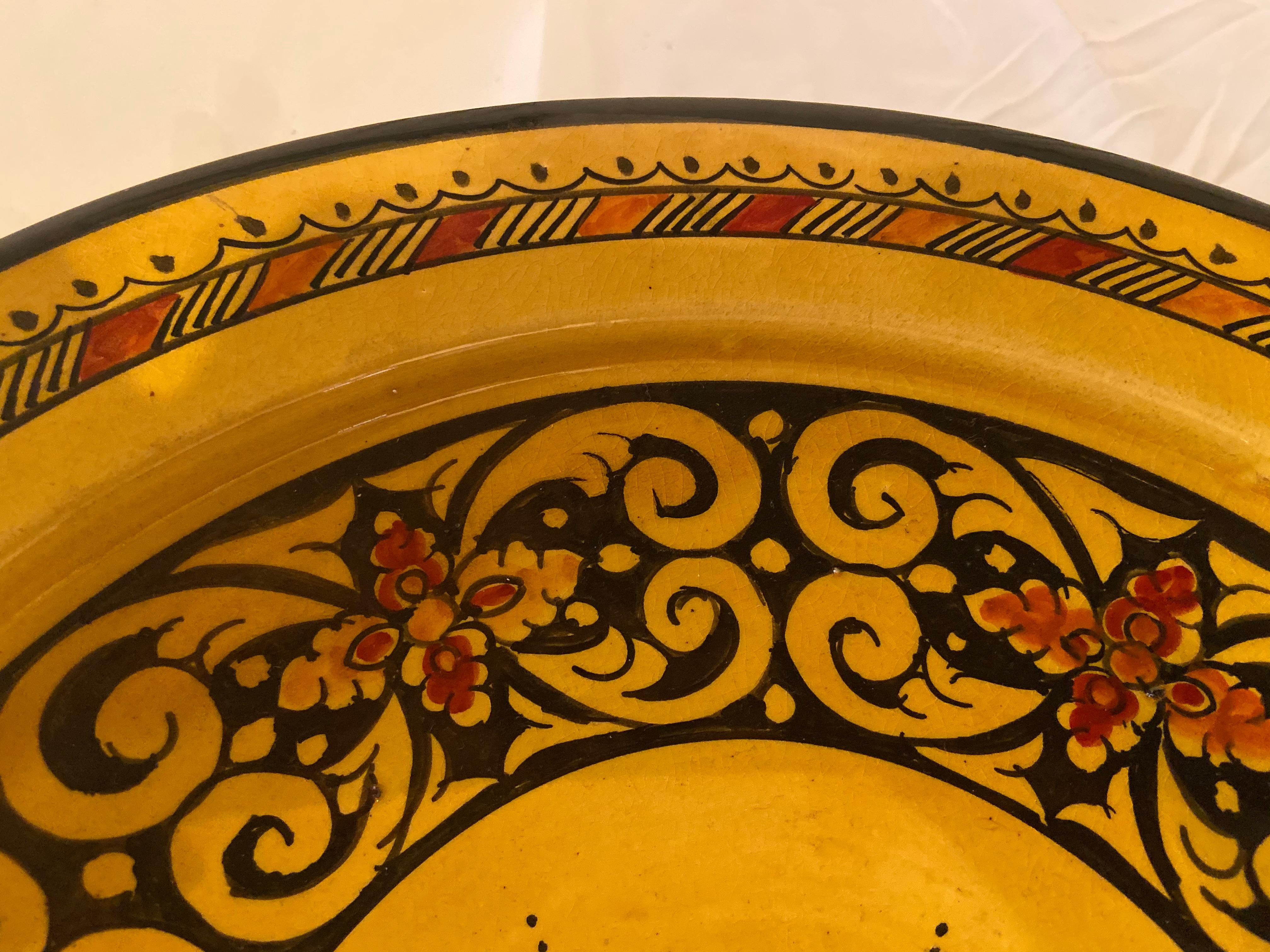 Handmade Large Colorful Ceramic Serving Decorative, Center Table Plates 8