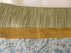Handmade Large Mary Jane McCarty Fortuny Lumbar Pillow