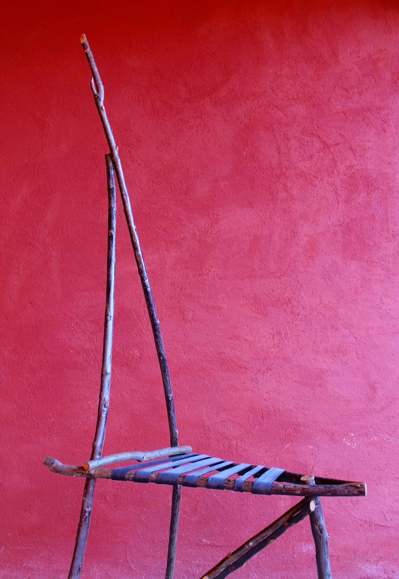 Post-Modern Handmade Laurus Chair by Le Meduse For Sale