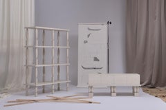 Handgefertigte niedrige Kommode von Jiří Krejčiřík