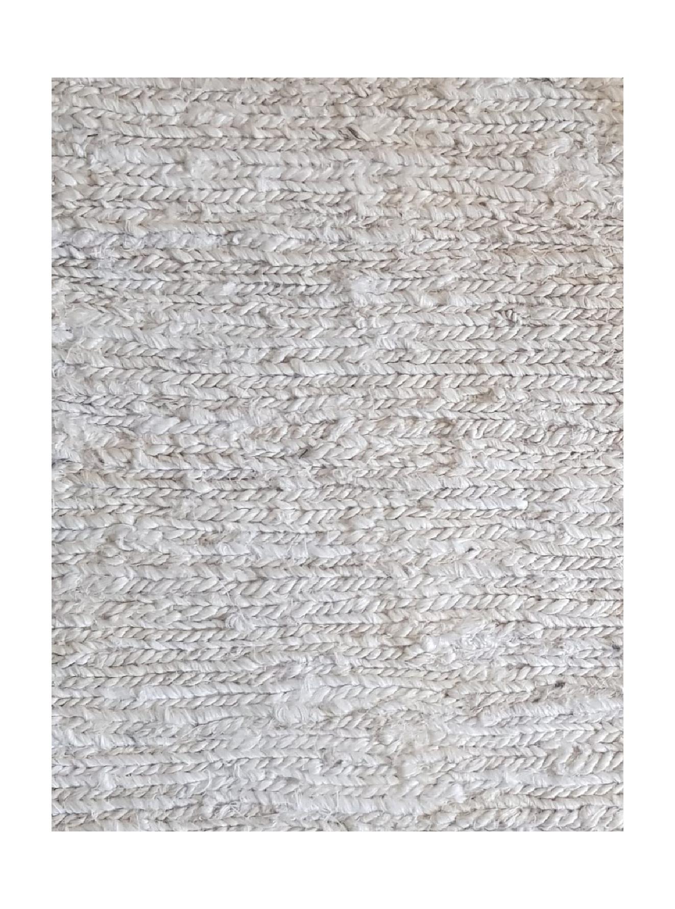 Handgefertigter Desierto Design-Teppich, Natur Jute, 300 x 400 cm (Handgeknüpft) im Angebot