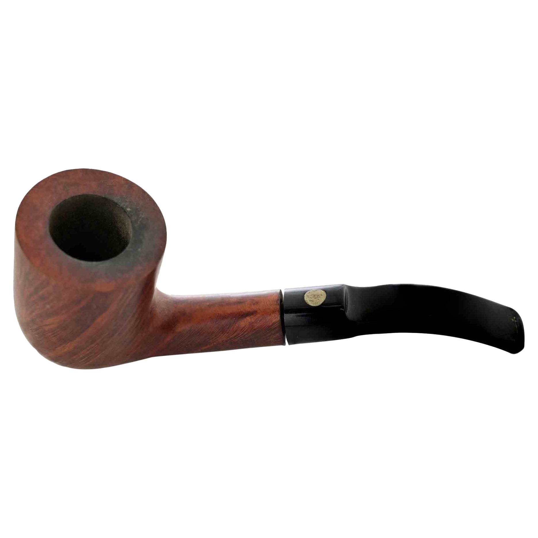 Pipe à fumer Maestro De Paja Bent Billiard, fabriquée à la main, années 1970