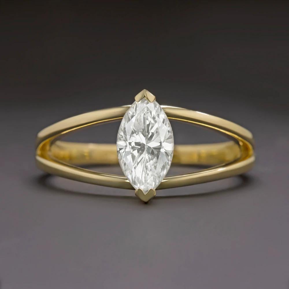 1 carat marquise diamond ring