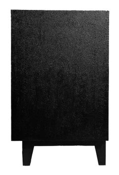 Fatto a mano Med. Martellato Antq. Buffet floreale in bronzo - Credenza rivestita in metallo