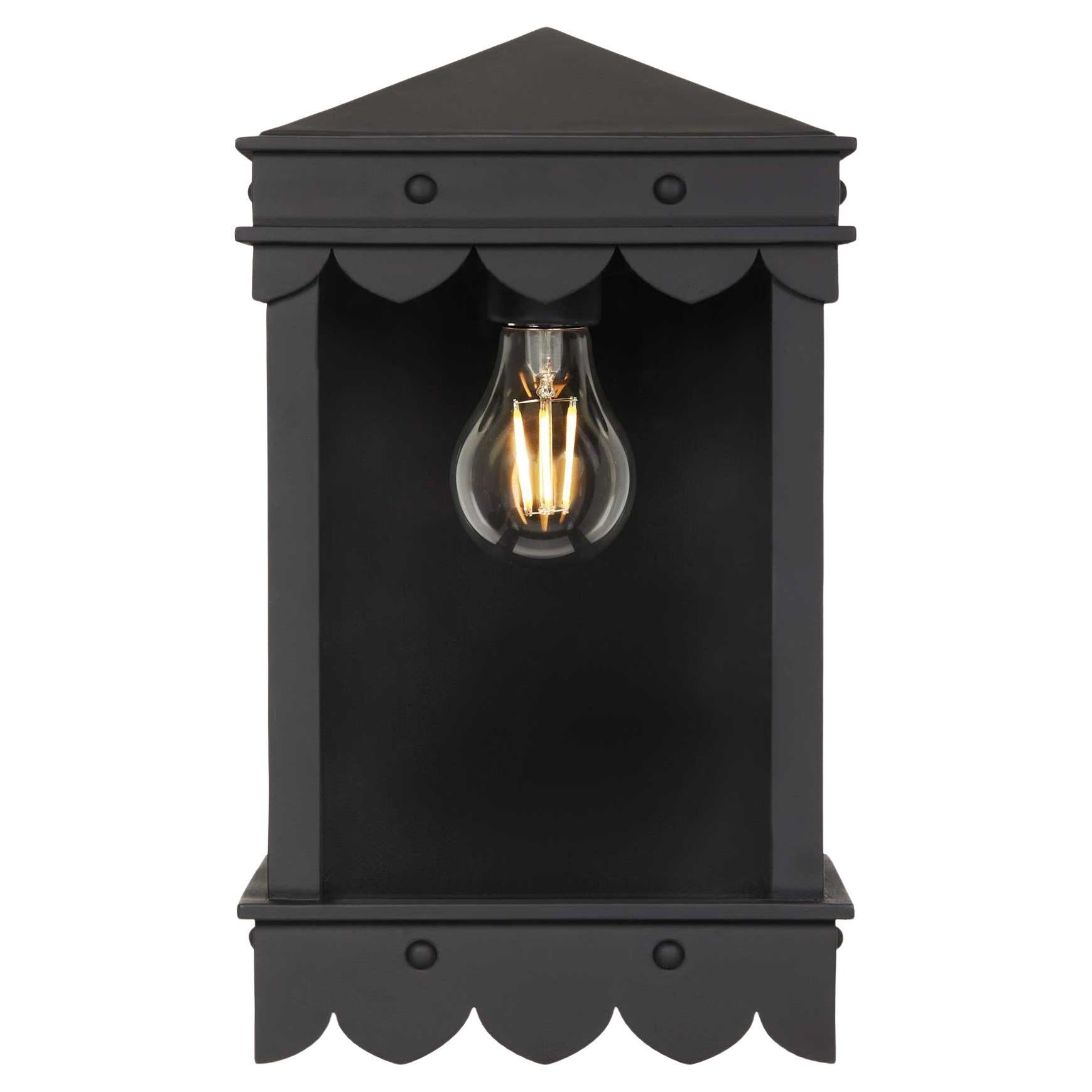 Handmade Mediterranean Spanish Style Scallop Detail Exterior Outdoor Wall Light