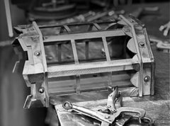 Outdoor Wrought Iron Exterior Light Fixture, Hand-Crafted, Mediterranean Style